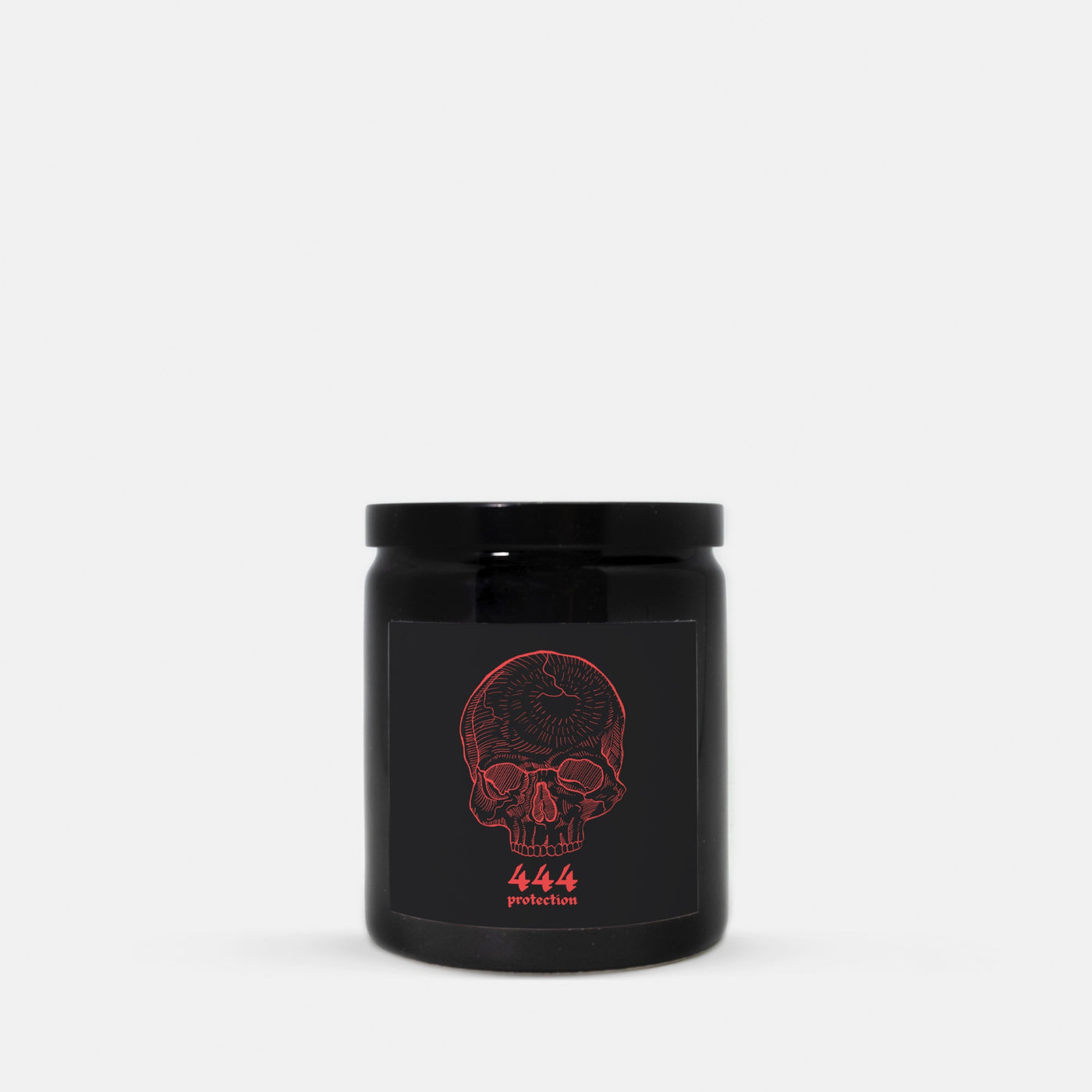 Skull 444 Protection Candle Ceramic 8oz