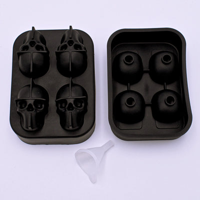 3D Skull Ice Cube Tray - The Cranio Collections