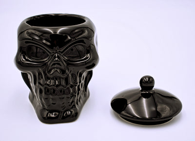 Porcelain Skull Sugar Bowl with Lid - The Cranio Collections