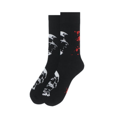 Skulls and Blood Splatter Socks - The Cranio Collections