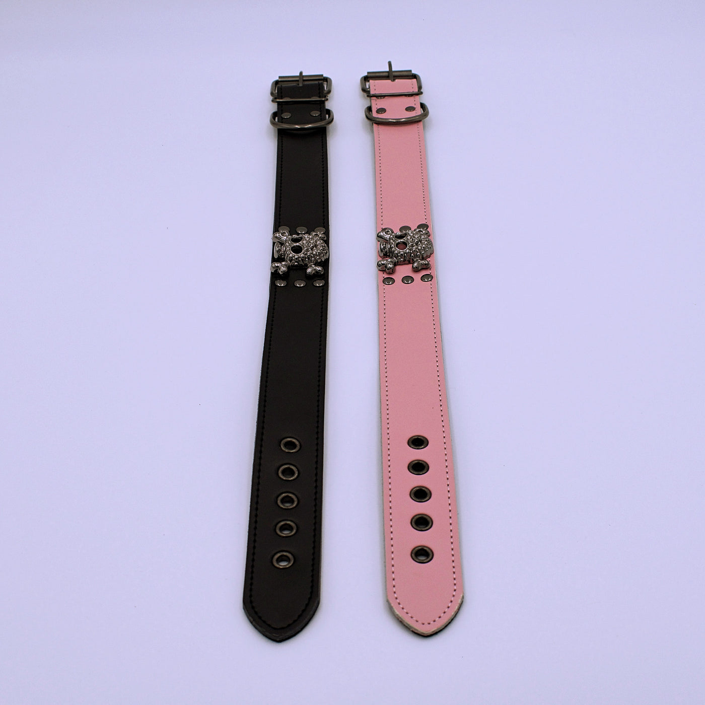 Rhinestone Skull Dog Collar - The Cranio Collections