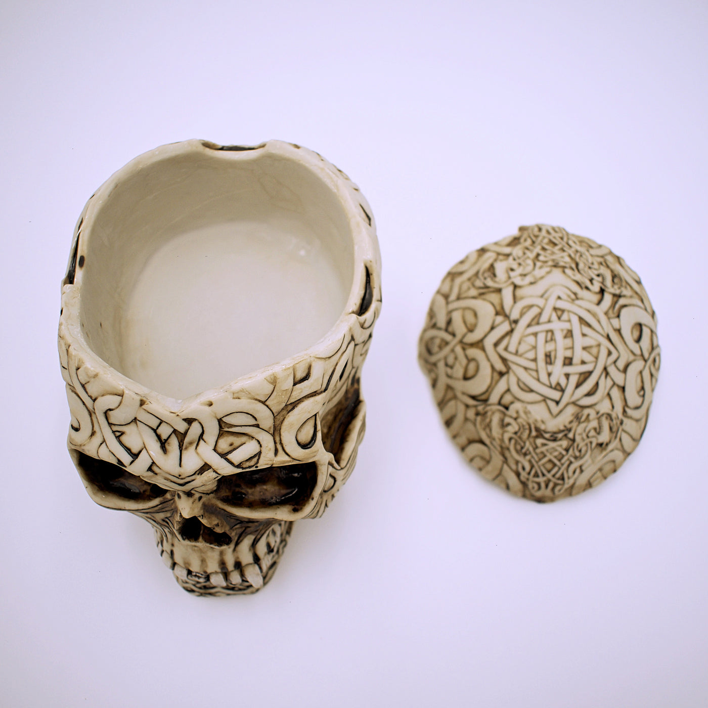 Celtic Skull Storage Box - The Cranio Collections