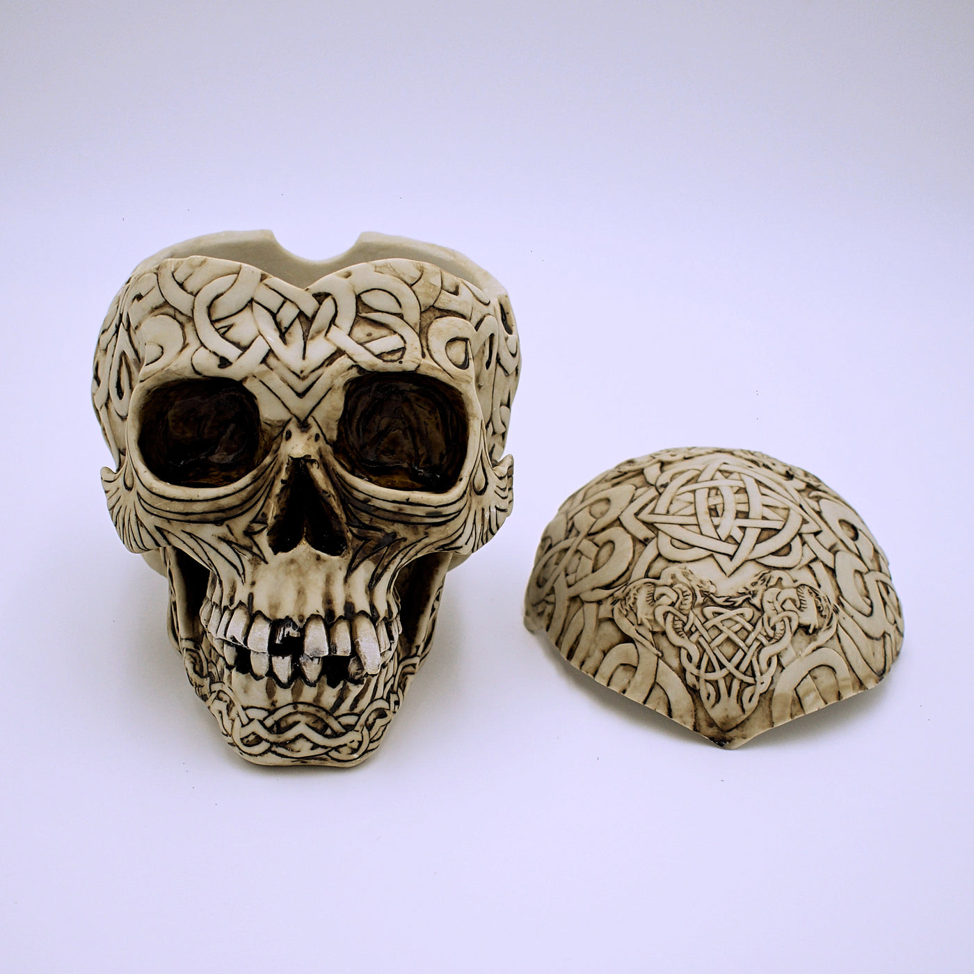 Celtic Skull Storage Box - The Cranio Collections