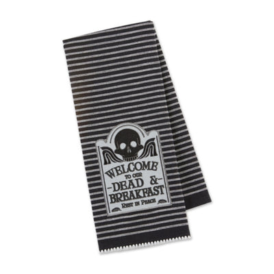 "Dead and Breakfast" Cotton Kitchen Towel - The Cranio Collections