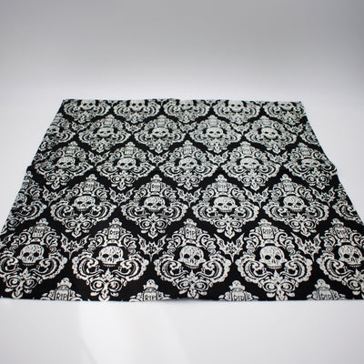 Graveyard Skull Damask Design Napkin Set - The Cranio Collections