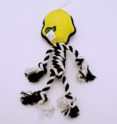 Sugar Skull with Rope Dog Toy - The Cranio Collections