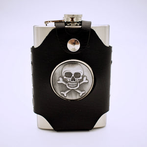 Skull and Crossbones Flask - The Cranio Collections