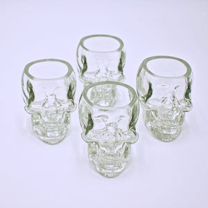 Skull Shaped Shot Glass Set of 4 - The Cranio Collections