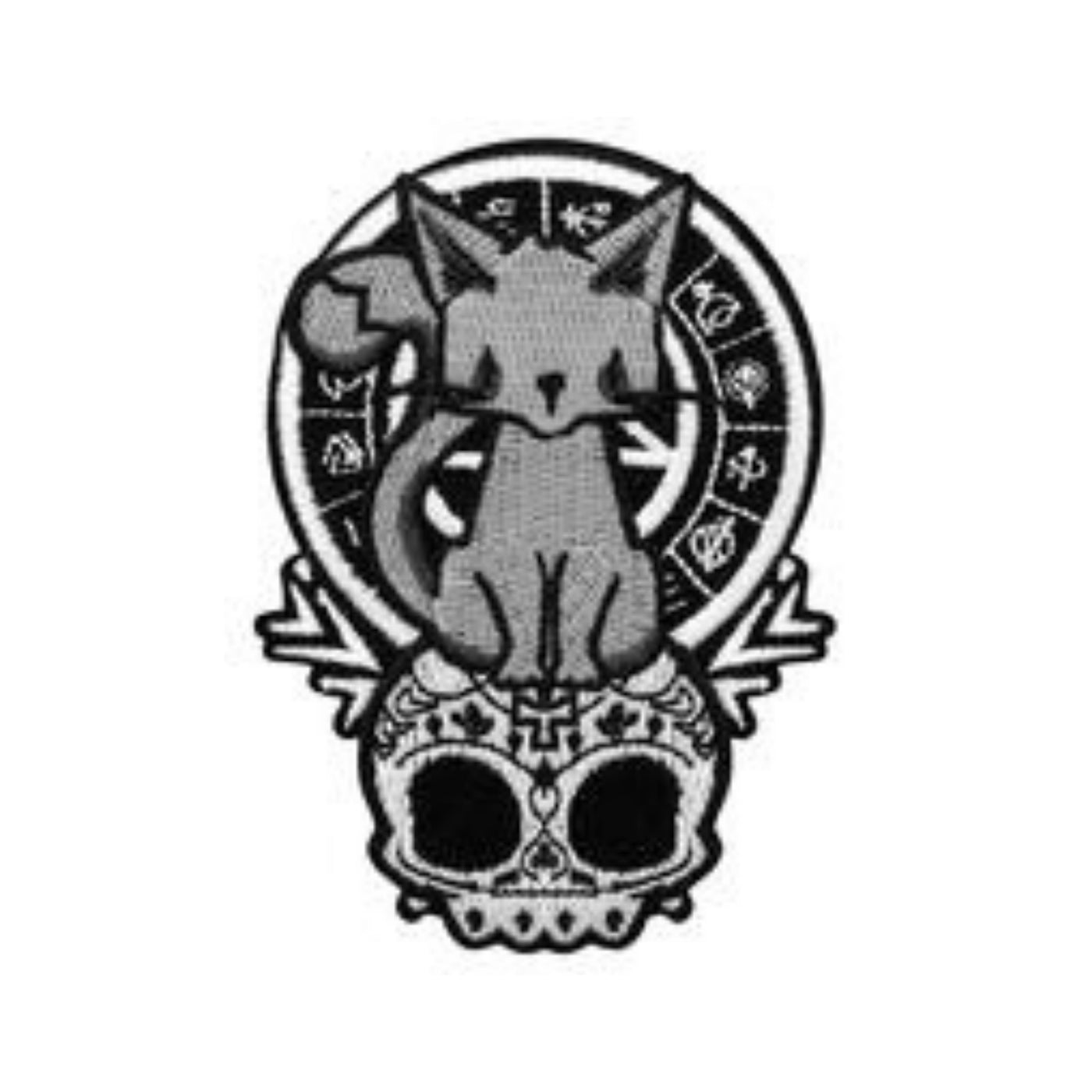 Kitten of the Night Embroidered Patch - The Cranio Collections