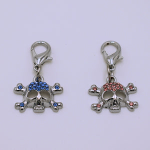 Skull Collar Charm with Lobster Claw Clasp - The Cranio Collections