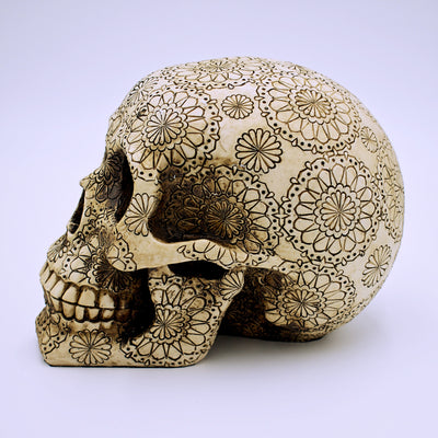 Mandala Style Skull Sculpture - The Cranio Collections