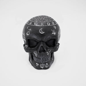 Mystical Symbols Skull Sculpture - The Cranio Collections