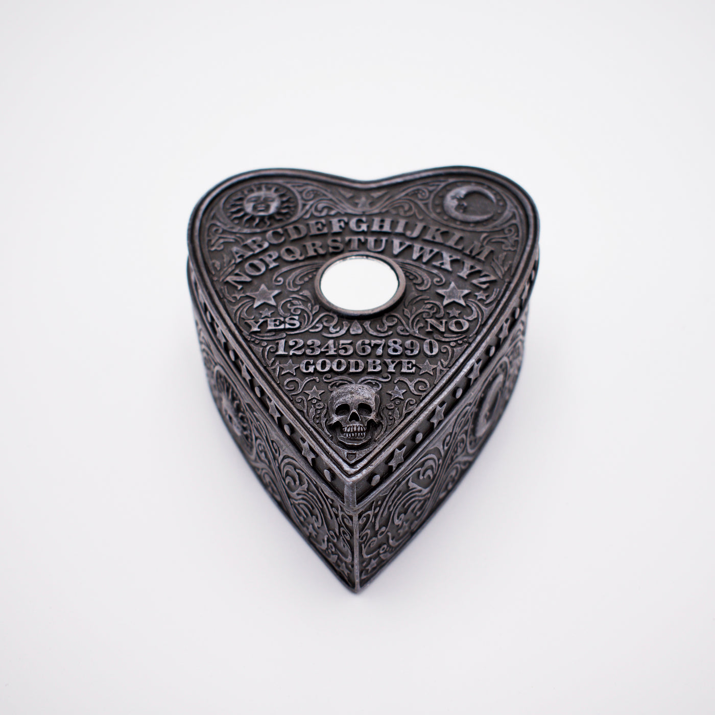 Spirit Board Skull Planchette Shaped Box - The Cranio Collections