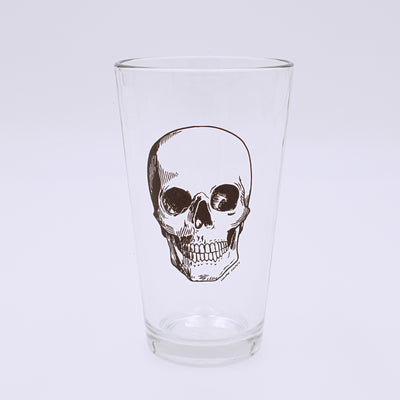 Human Skull Design Pint Glass - The Cranio Collections