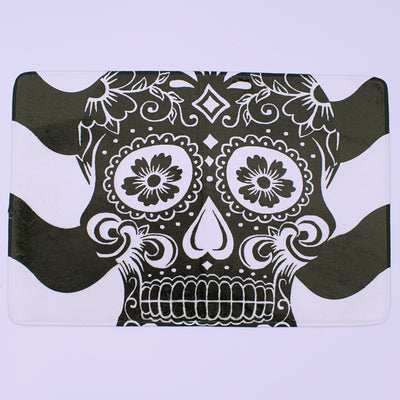 Day of the Dead Sugar Skull Bath Mat - The Cranio Collections