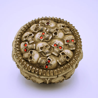 Round Skull Storage Box - The Cranio Collections