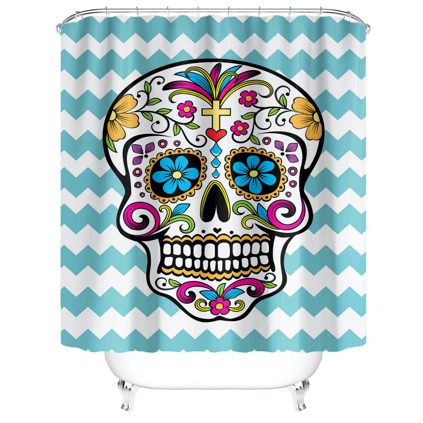Skull Design Shower Curtains - The Cranio Collections