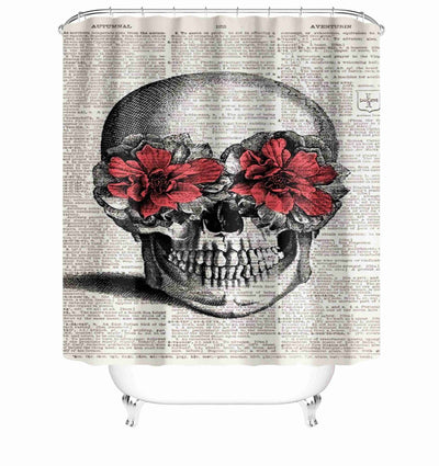 Skull Design Shower Curtains - The Cranio Collections