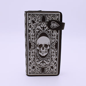 Skull Card Design Wallet - The Cranio Collections