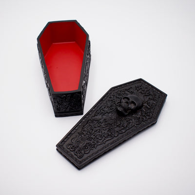 Skull Floral Coffin Storage Box - The Cranio Collections