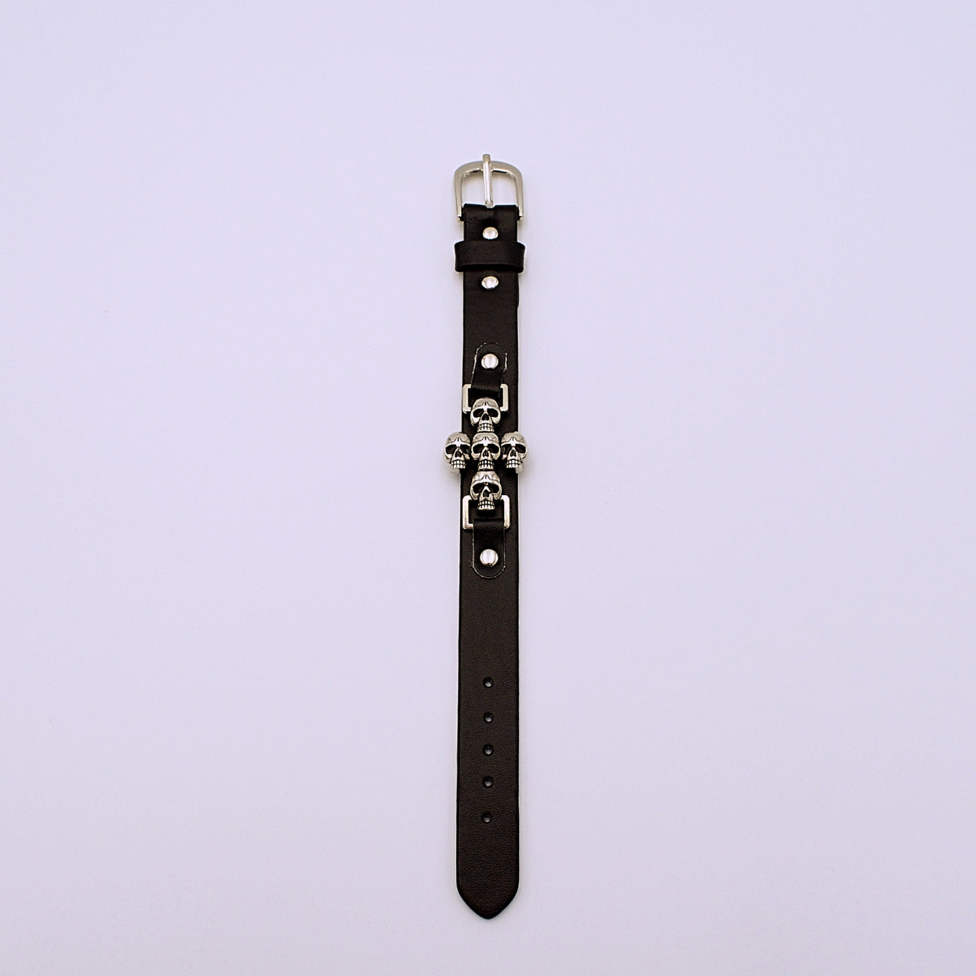 Skull Cross Punk Goth Bracelet - The Cranio Collections