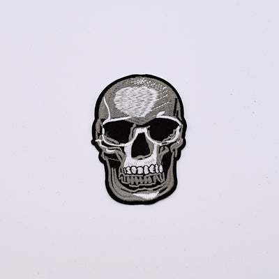Human Skull Shape Decorative Patch - The Cranio Collections