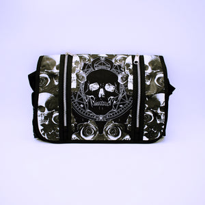 Skull and Roses Messenger Bag - The Cranio Collections