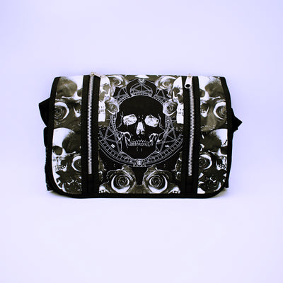 Skull and Roses Messenger Bag - The Cranio Collections
