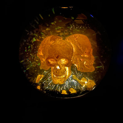 Skull LED Snow Globe - The Cranio Collections