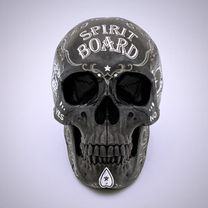 Spirit Board Black Skull Sculpture - The Cranio Collections