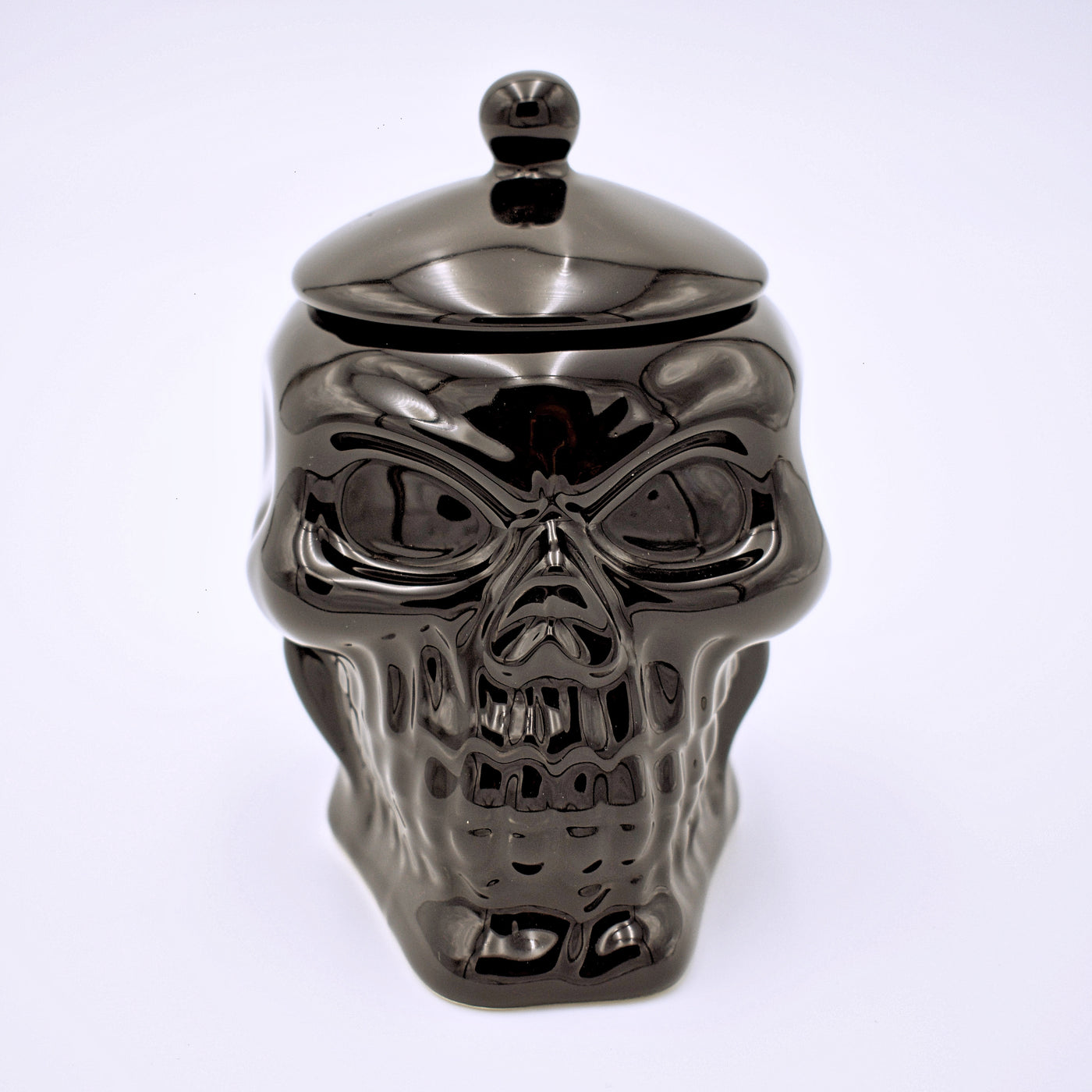 Porcelain Skull Sugar Bowl with Lid - The Cranio Collections