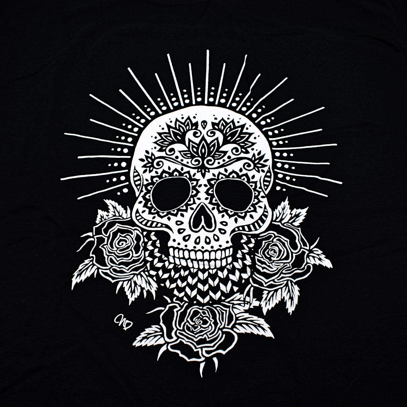 Day of the Dead Sugar Skull T-Shirt Unisex - The Cranio Collections