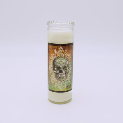 Sugar Skull Glass Jar Candles - The Cranio Collections