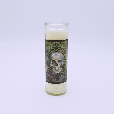 Sugar Skull Glass Jar Candles - The Cranio Collections