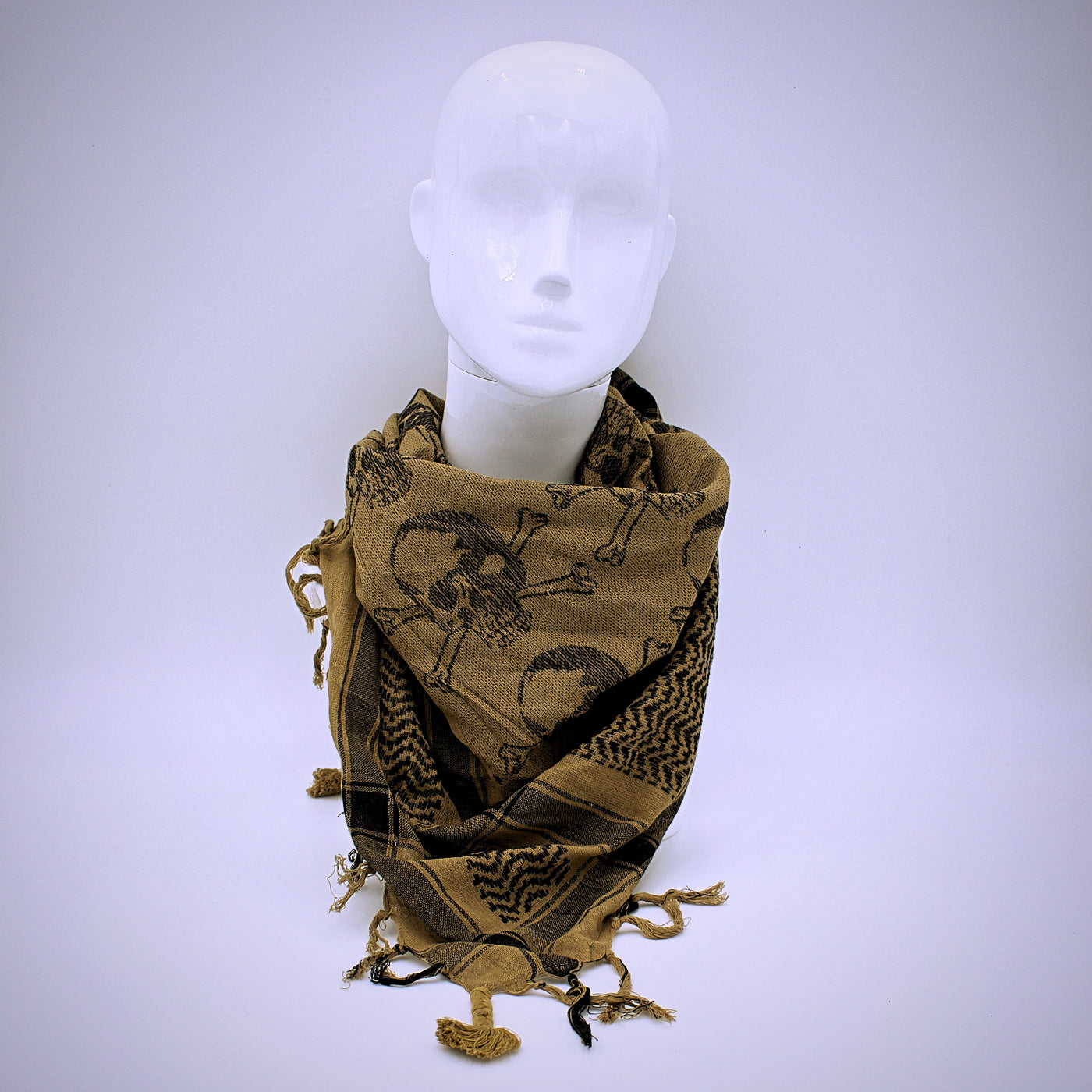 Tactical Skull Design Cotton Scarf - The Cranio Collections