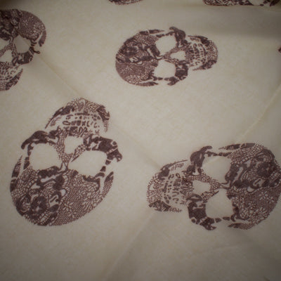 Skull Design Fashionable Scarf - The Cranio Collections