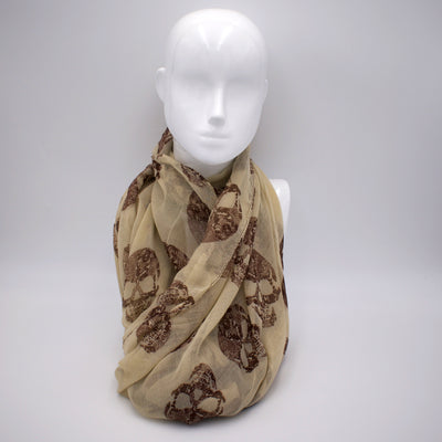Skull Design Fashionable Scarf - The Cranio Collections