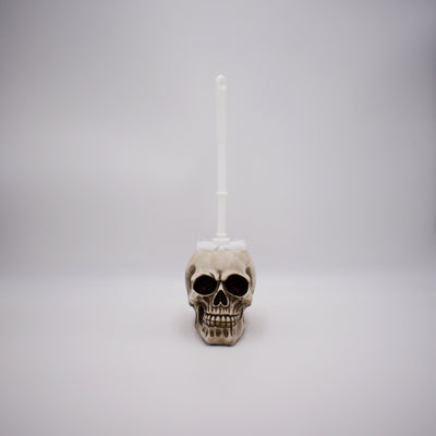 Toilet Brush with Skull Shaped Holder - The Cranio Collections