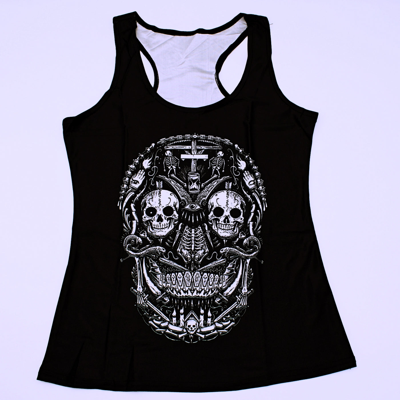 Skull Design Women's Tank Top - The Cranio Collections