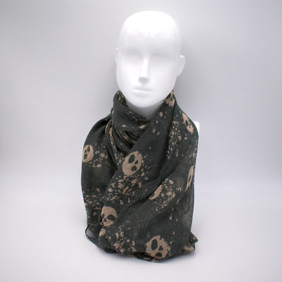 Skull Design Fashionable Scarf - The Cranio Collections