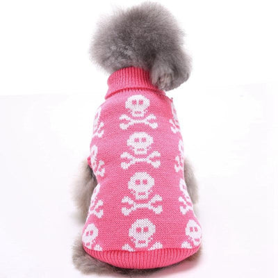 Knitted Skull Sweaters for Small Dogs - The Cranio Collections