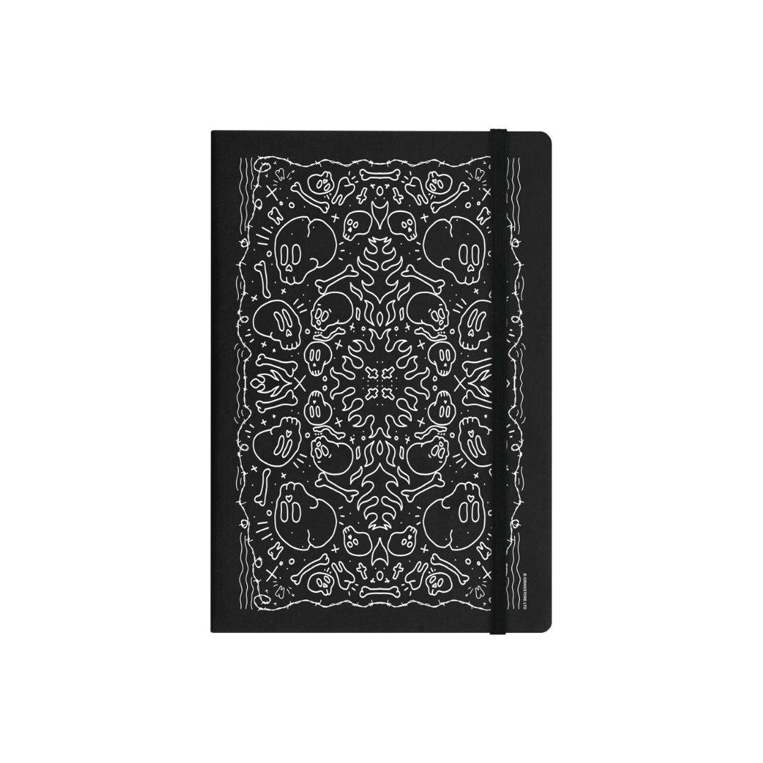 Skull and Bones Design Hardcover Journal - The Cranio Collections