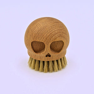 Wooden Skull Brush - The Cranio Collections